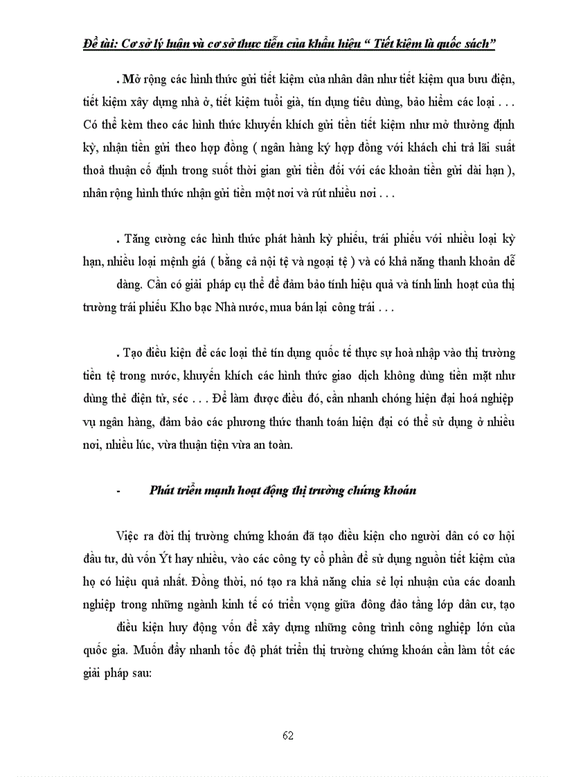 image for page Cơ sở lý luận và cơ sở thực tiễn của khẩu hiệu “ Tiết kiệm là quốc sách”