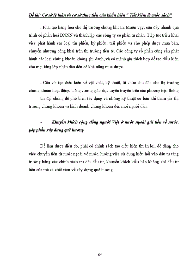 image for page Cơ sở lý luận và cơ sở thực tiễn của khẩu hiệu “ Tiết kiệm là quốc sách”