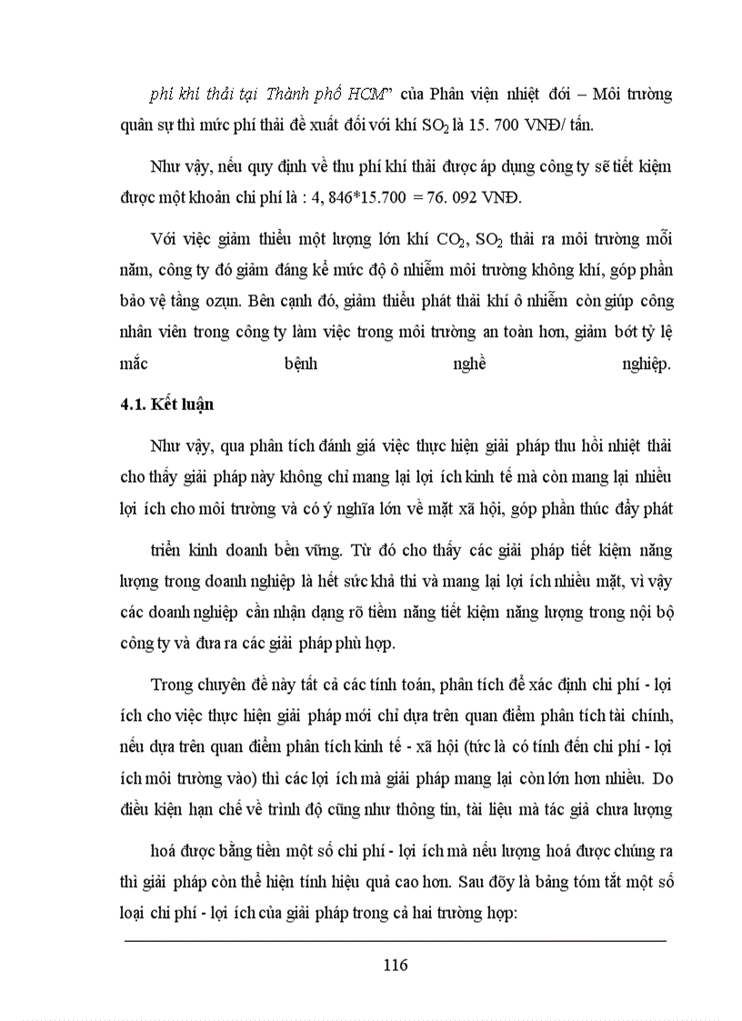 image for page Đánh giá hiệu quả thực hiện giải pháp thu hồi nhiệt thải trong chương trình Tiết kiệm năng lượng tại công ty Cao su Sao Vàng