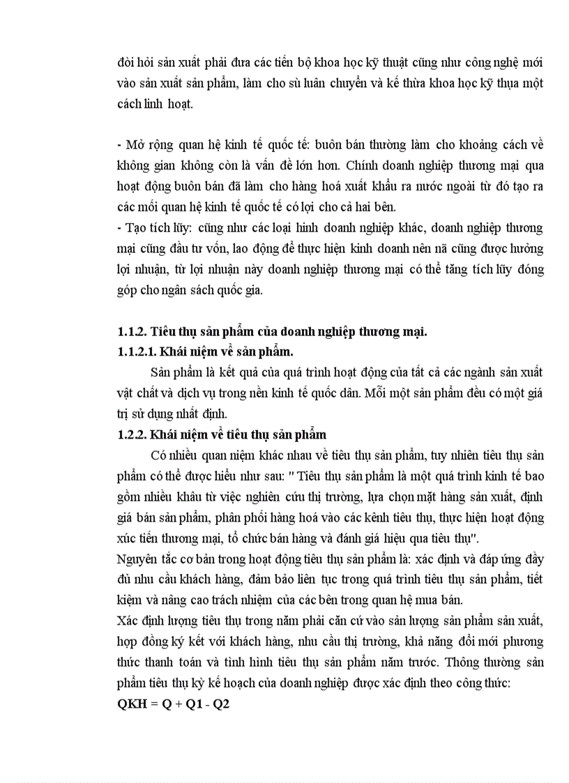 image for page Đẩy mạnh tiêu thụ hàng hoá của Công ty TNHH Huy Phong