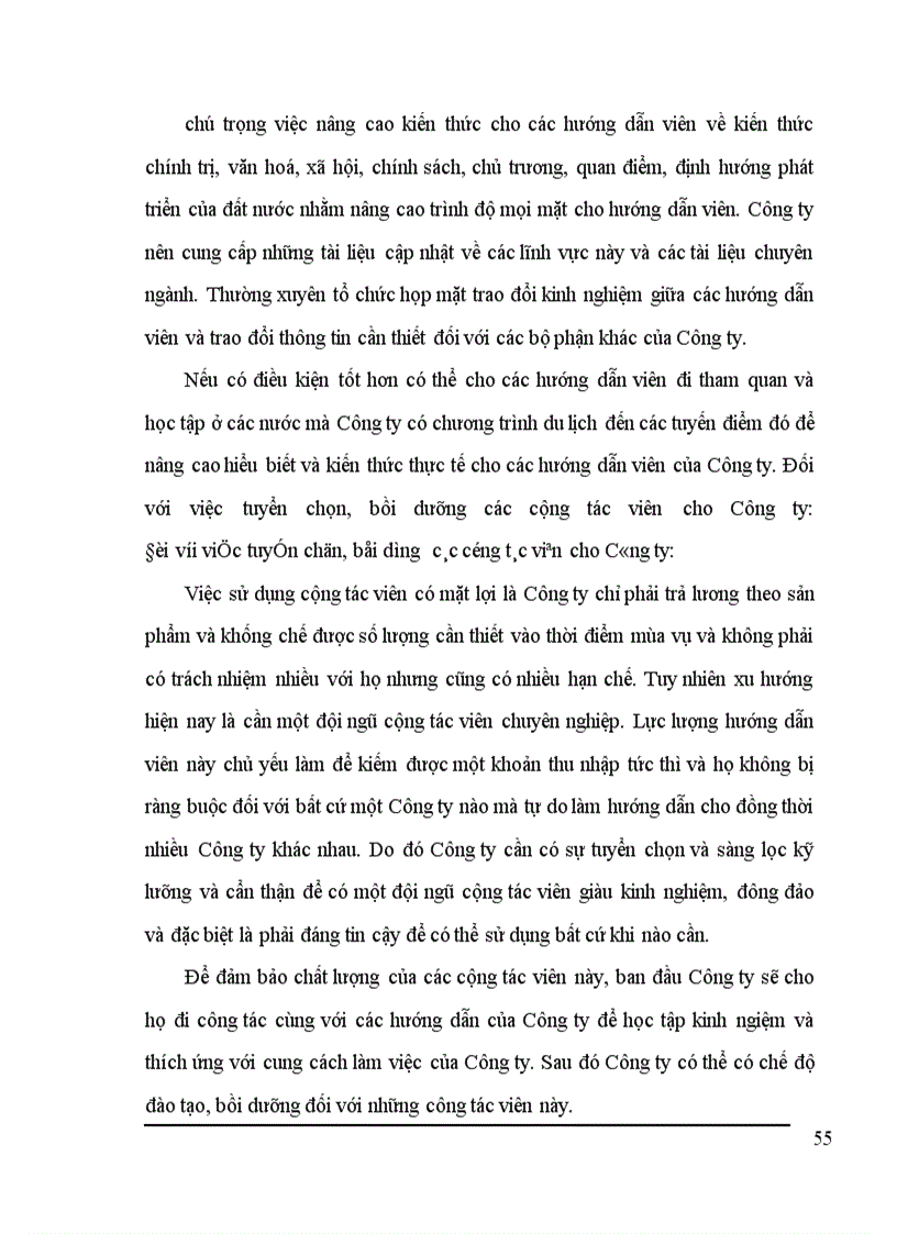 image for page Hoàn thiện công tác quản lí đội ngũ hướng dẫn viên tại công ty du lịch dịch vụ Hà Nội làm đề tài trong chuyên đề nghiên cứu thực tập tốt nghiệp của mình