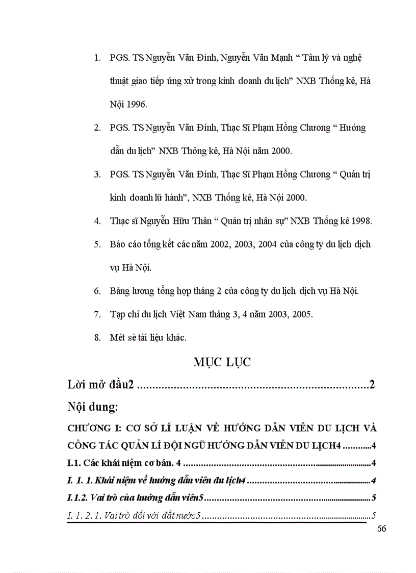 image for page Hoàn thiện công tác quản lí đội ngũ hướng dẫn viên tại công ty du lịch dịch vụ Hà Nội làm đề tài trong chuyên đề nghiên cứu thực tập tốt nghiệp của mình
