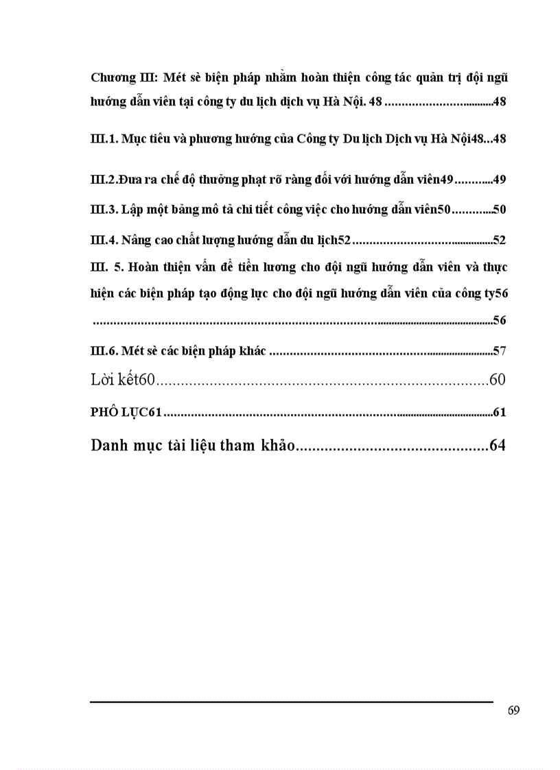 image for page Hoàn thiện công tác quản lí đội ngũ hướng dẫn viên tại công ty du lịch dịch vụ Hà Nội làm đề tài trong chuyên đề nghiên cứu thực tập tốt nghiệp của mình