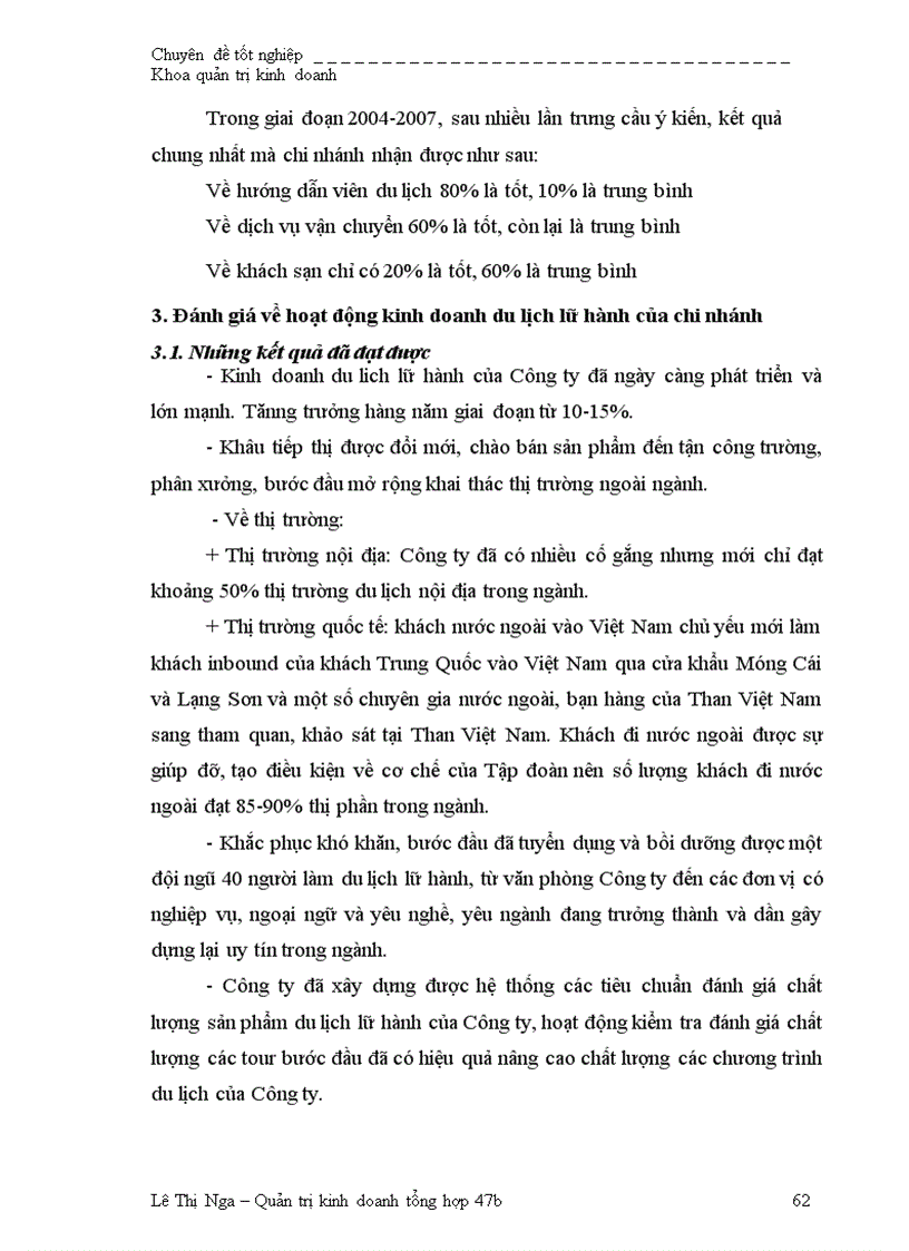 image for page Giải pháp phát triển kinh doanh du lịch lữ hành của Chi nhánh công ty cổ phần thương mại dịch vụ và du lịch Cao su