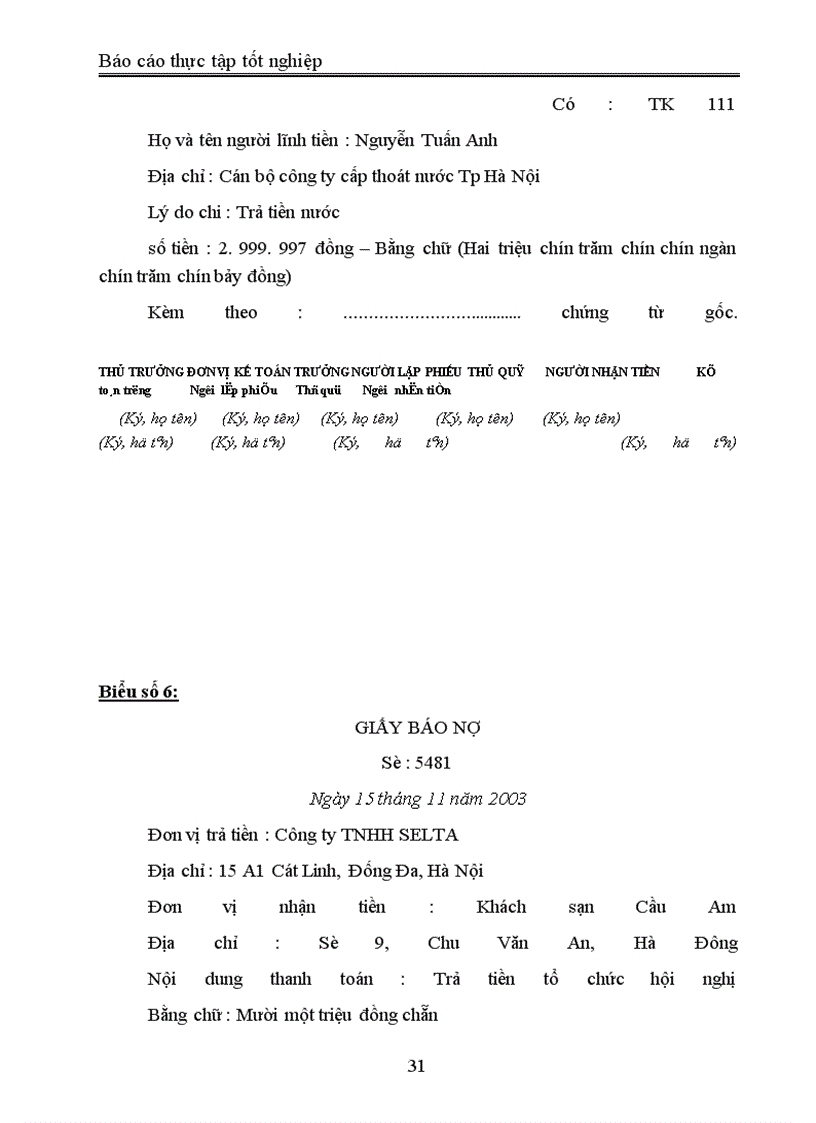 image for page Báo cáo thực tập tại công ty TNHH Selta