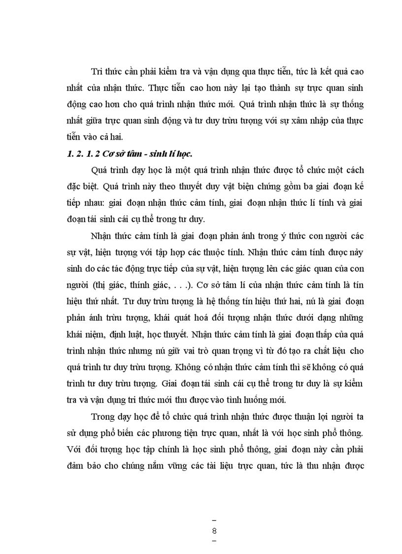 image for page Vận dụng phương pháp dạy học trực quan trong dạy học môn kĩ thuật công nghiệp lớp 11 phổ thông