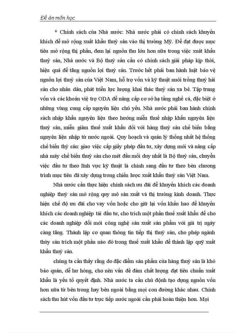 image for page Thực trạng và các giải pháp kinh tế chủ yếu nhằm mở rộng thị trường xuất khẩu thuỷ sản của Việt Nam tại Mỹ