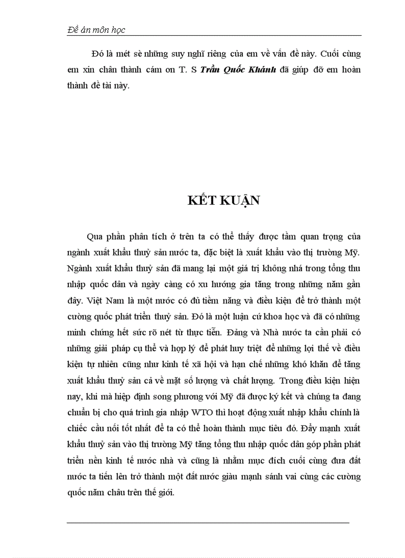 image for page Thực trạng và các giải pháp kinh tế chủ yếu nhằm mở rộng thị trường xuất khẩu thuỷ sản của Việt Nam tại Mỹ