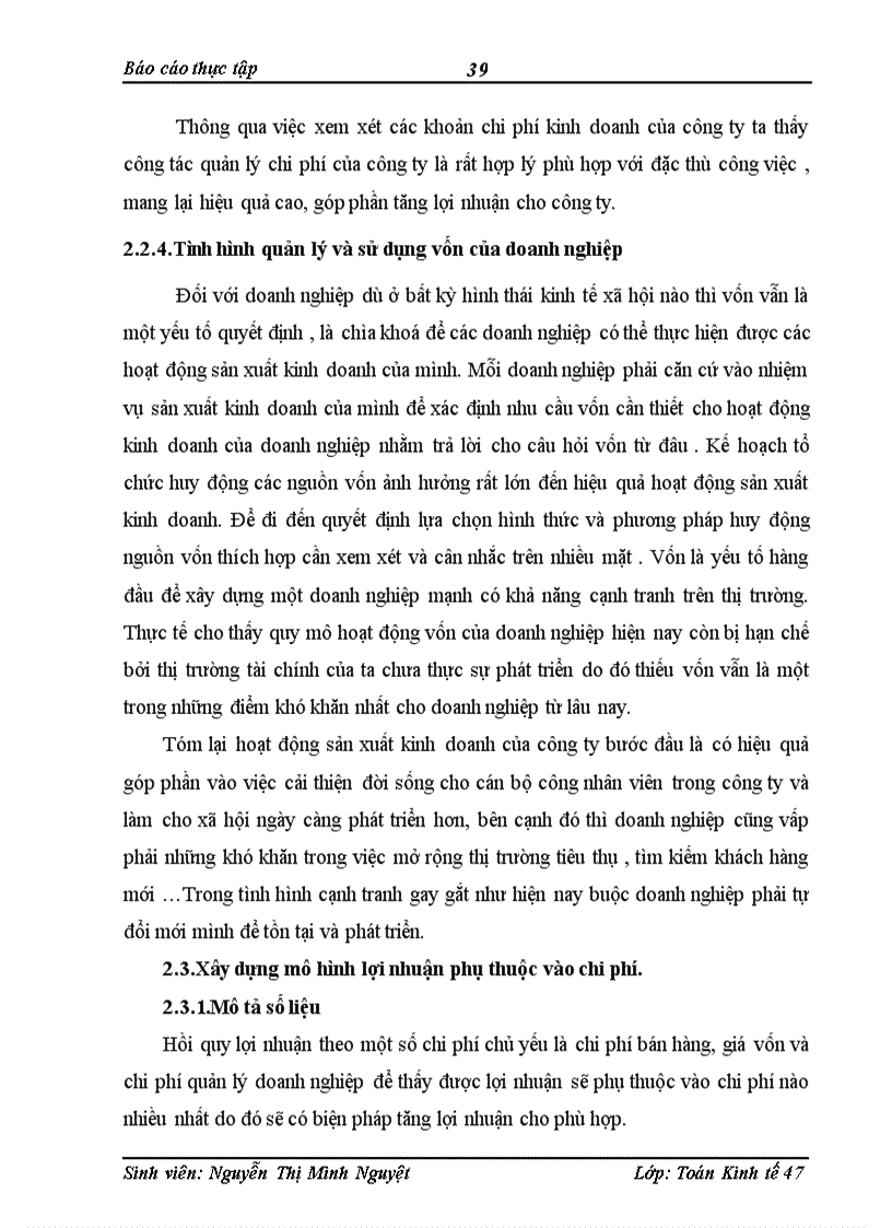 image for page Xây dựng mô hình lợi nhuận tại công ty Maxvitra