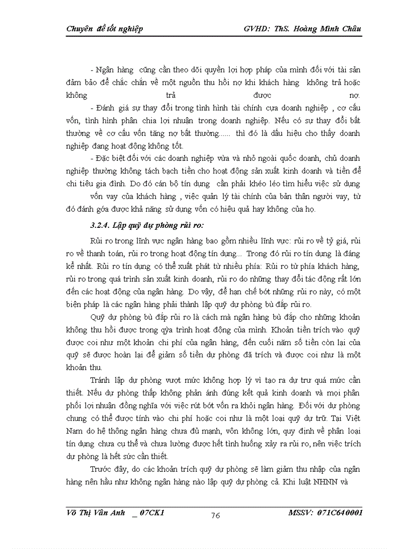 image for page Giải pháp nâng cao chất lượng tín dụng ngắn hạn tại chi nhánh NHNo&PTNT Tỉnh Điện Biên