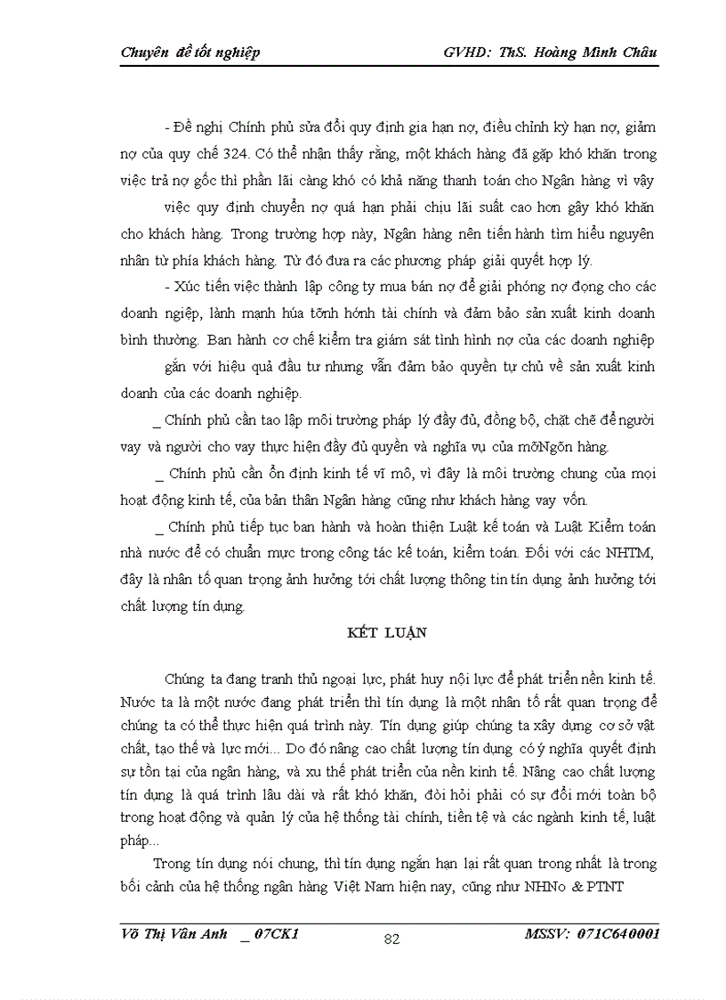 image for page Giải pháp nâng cao chất lượng tín dụng ngắn hạn tại chi nhánh NHNo&PTNT Tỉnh Điện Biên