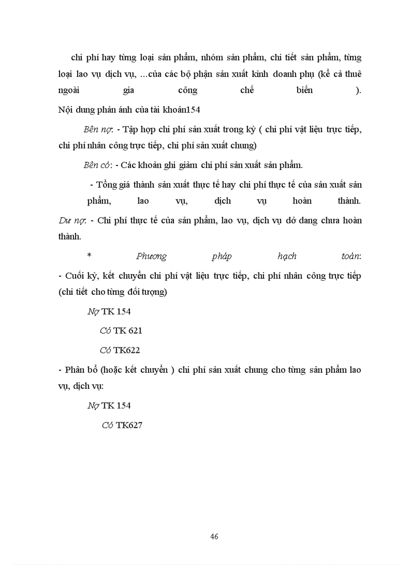 image for page Bàn về hạch toán CPSX theo phương pháp kê khai thường xuyên trong các doanh nghiệp SX