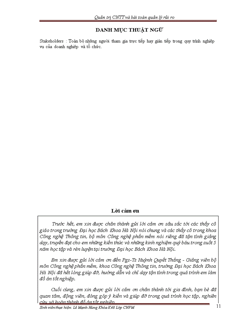 image for page Quản trị CNTT và bài toán quản lý rủi ro