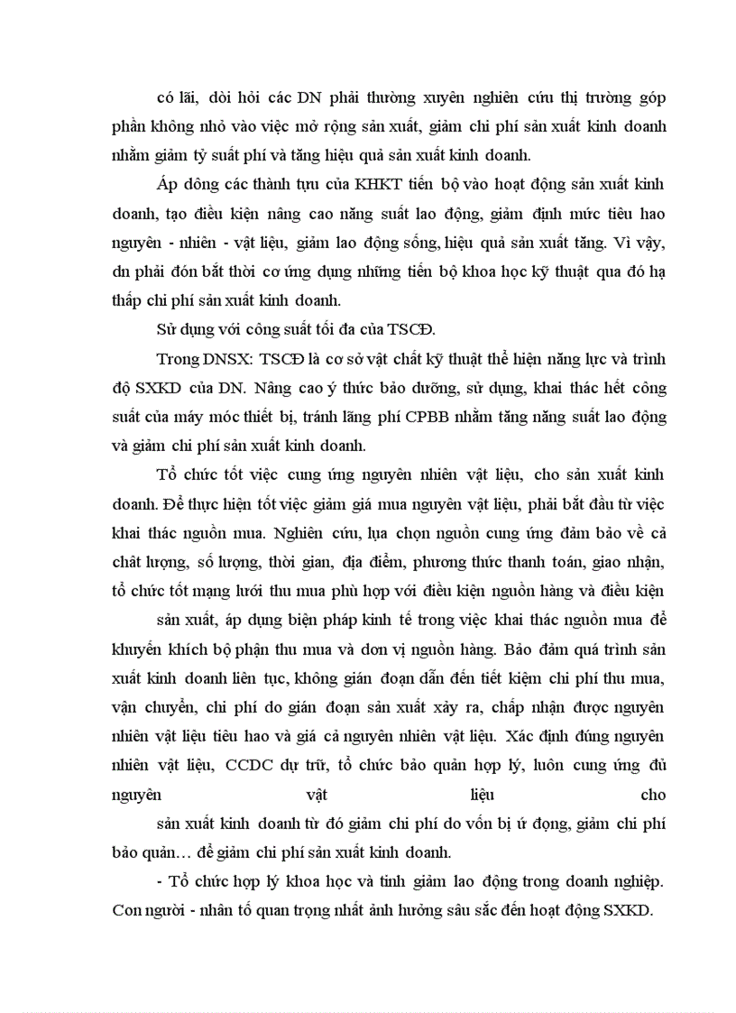 image for page Chi phí sản xuất và các giải pháp hạ thấp chi phí sản xuất kinh doanh tại Công ty Bóng đèn Phích nước Rạng Đông