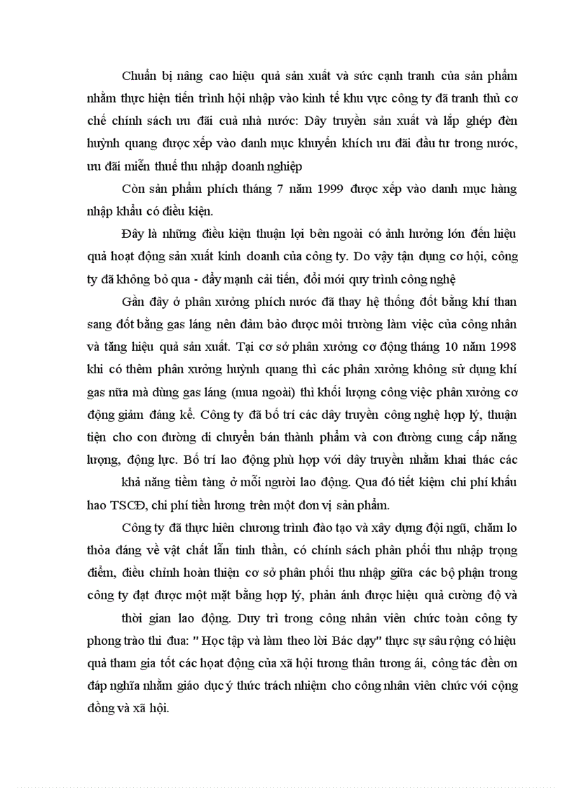 image for page Chi phí sản xuất và các giải pháp hạ thấp chi phí sản xuất kinh doanh tại Công ty Bóng đèn Phích nước Rạng Đông