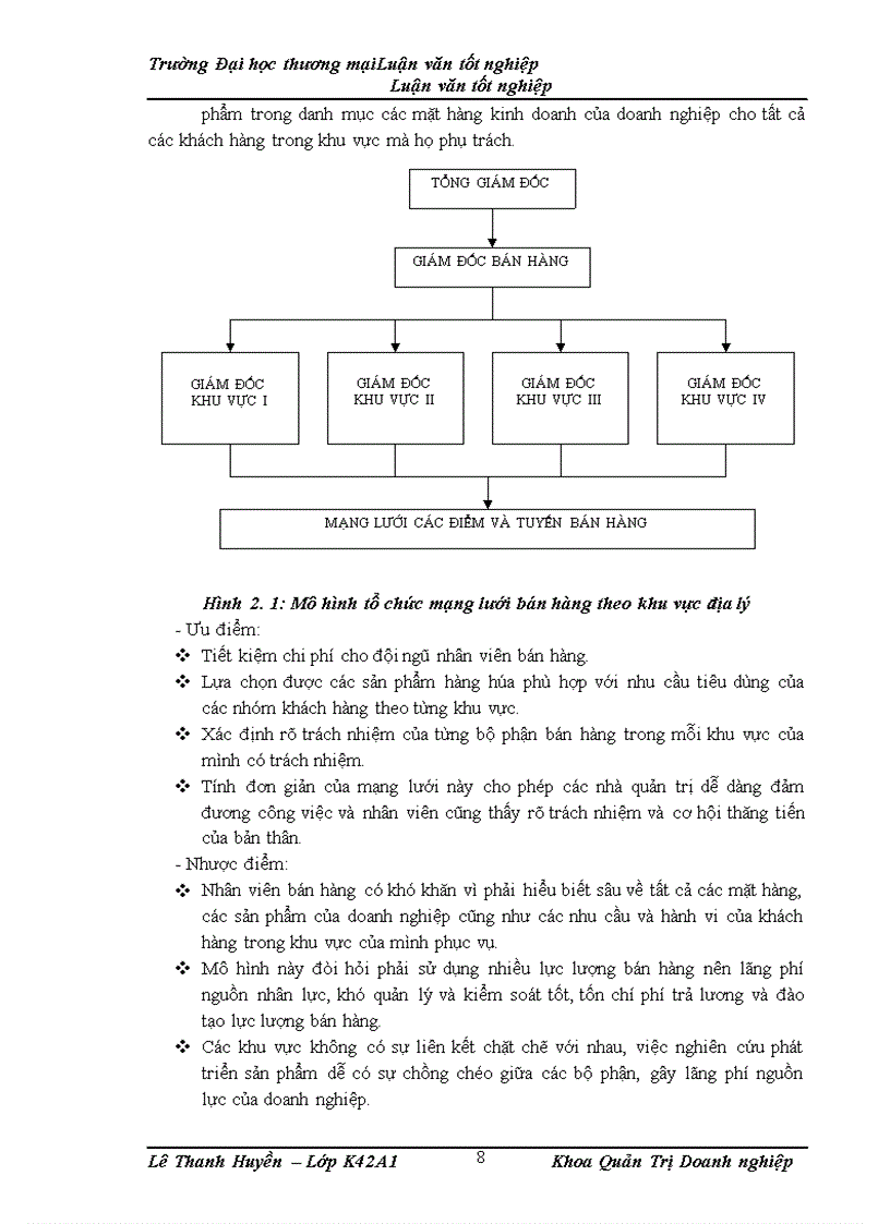 image for page Hoàn thiện công tác tổ chức mạng lưới bán hàng của Tổng công ty May 10 - Công ty Cổ phần tại khu vực Hà Nội