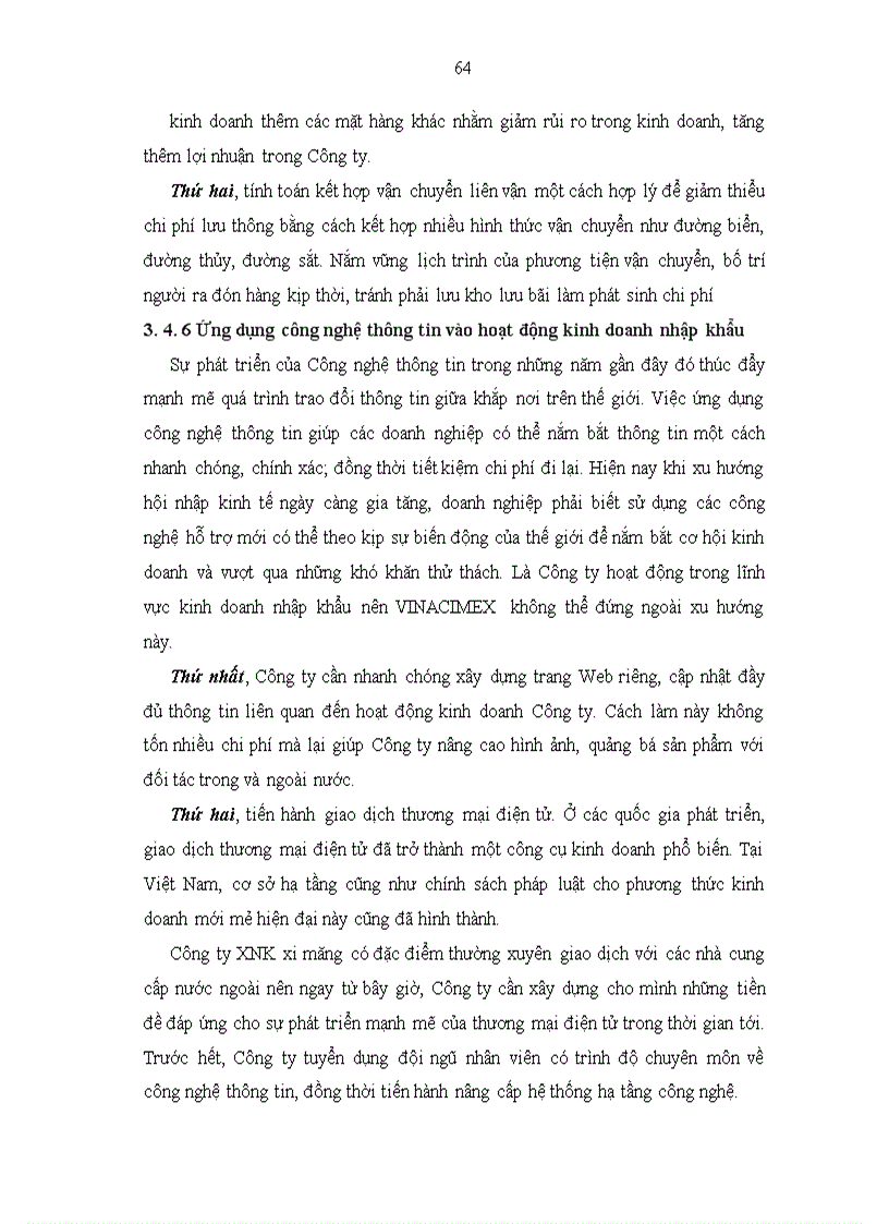 image for page Nâng cao hiệu quả kinh doanh nhập khẩu của công ty xuất nhập khẩu xi măng