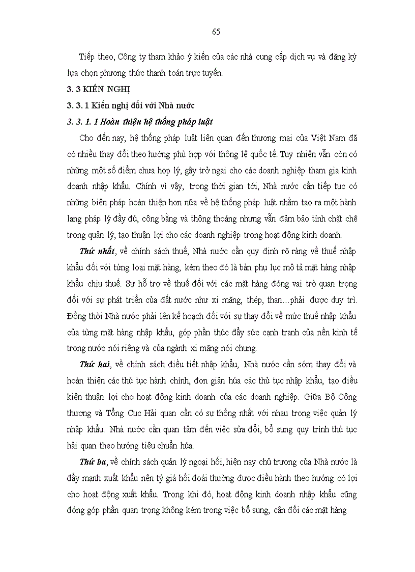 image for page Nâng cao hiệu quả kinh doanh nhập khẩu của công ty xuất nhập khẩu xi măng