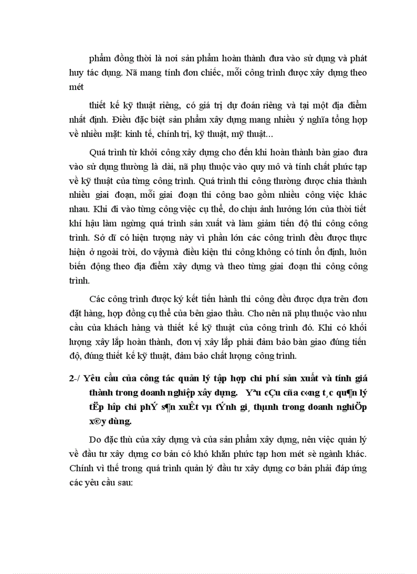 image for page Tổ chức công tác kế toán tập hợp chi phí sản xuất và tính giá thành sản phẩm tại Công ty Xây dựng công trình I