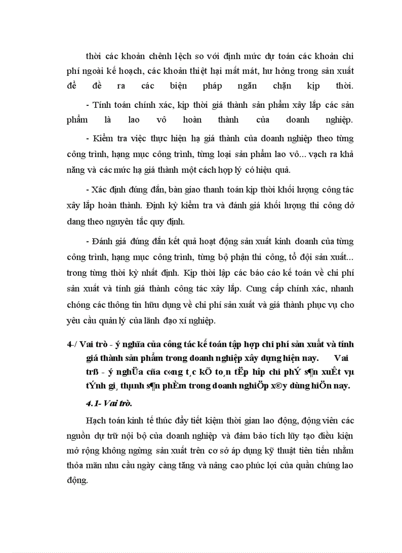 image for page Tổ chức công tác kế toán tập hợp chi phí sản xuất và tính giá thành sản phẩm tại Công ty Xây dựng công trình I