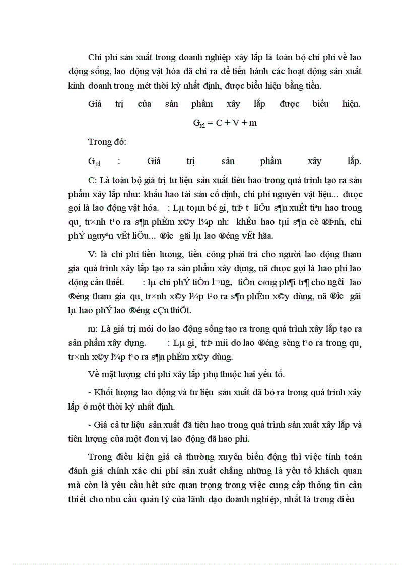 image for page Tổ chức công tác kế toán tập hợp chi phí sản xuất và tính giá thành sản phẩm tại Công ty Xây dựng công trình I