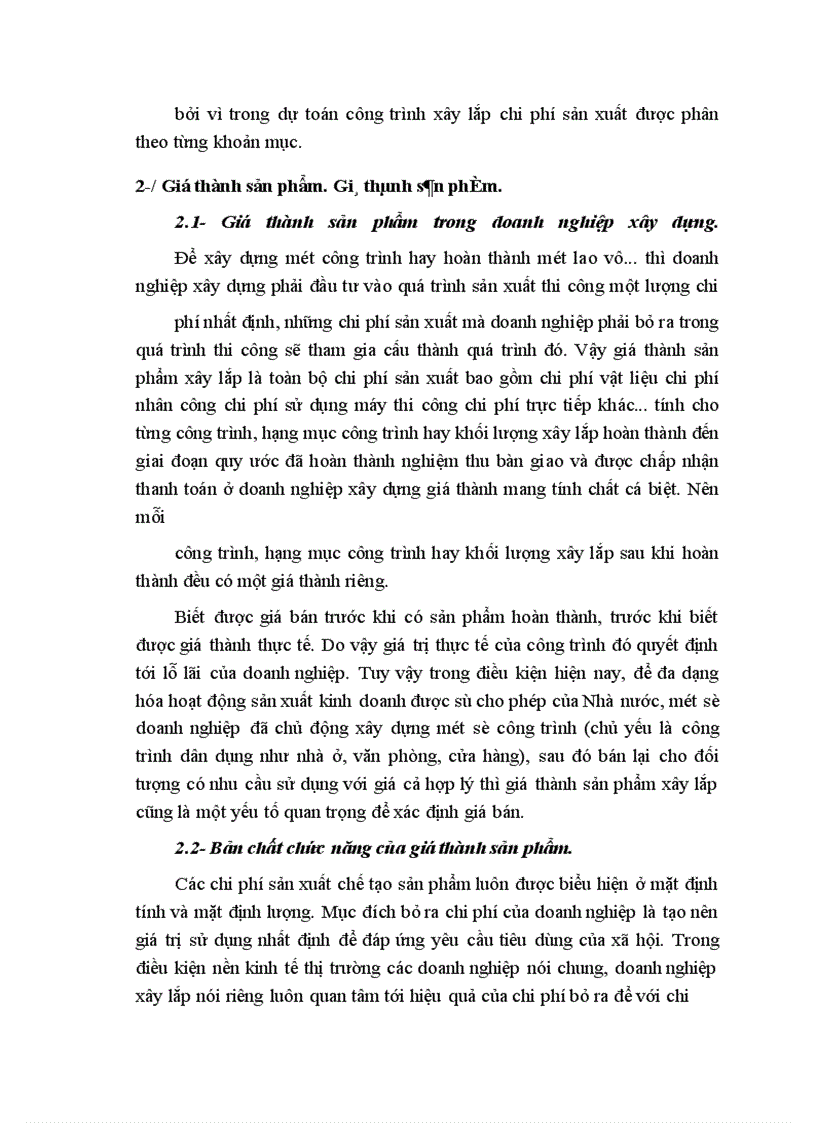 image for page Tổ chức công tác kế toán tập hợp chi phí sản xuất và tính giá thành sản phẩm tại Công ty Xây dựng công trình I