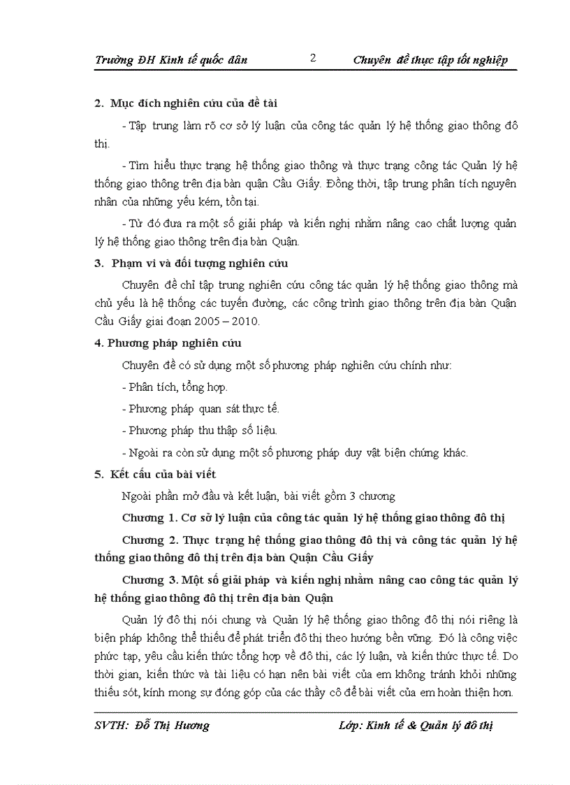 image for page Một số giải pháp nhằm nâng cao hiệu quả công tác quản lý hệ thống giao thông đô thị trên địa bàn Quận Cầu Giấy, Thành phố Hà Nội