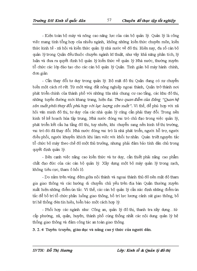 image for page Một số giải pháp nhằm nâng cao hiệu quả công tác quản lý hệ thống giao thông đô thị trên địa bàn Quận Cầu Giấy, Thành phố Hà Nội