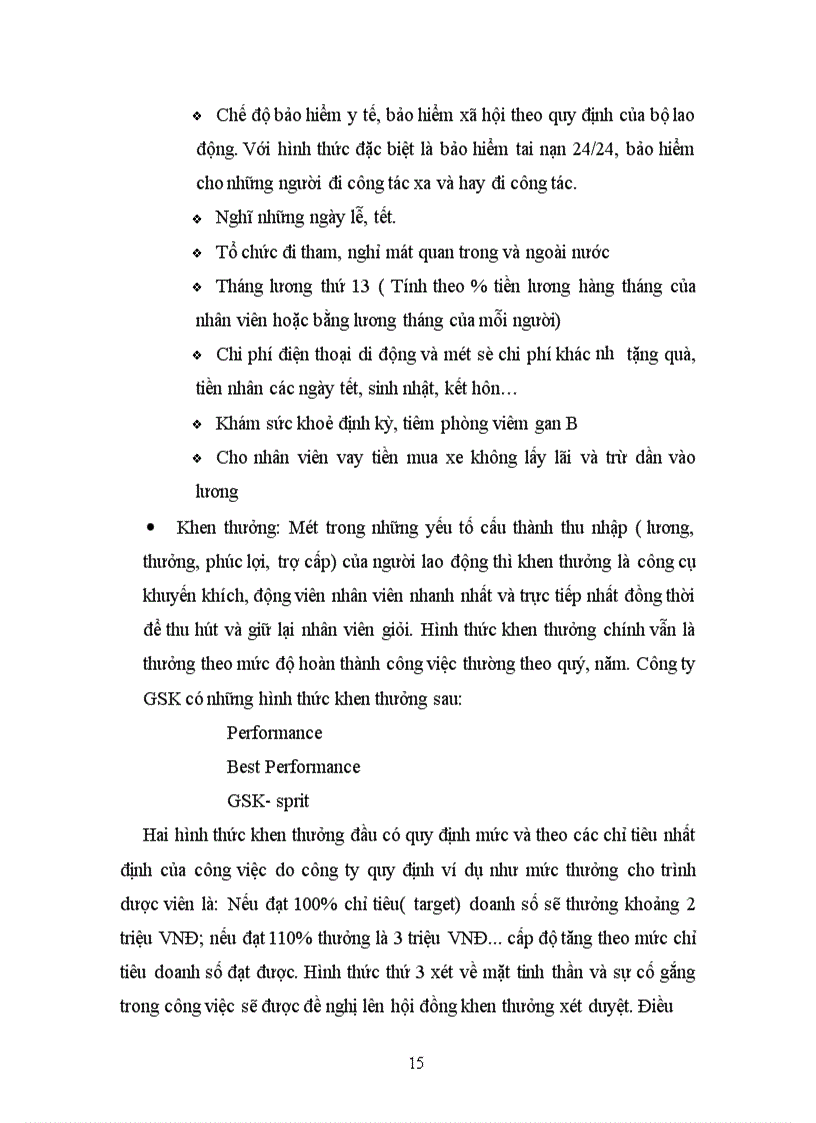 image for page Khảo sát công tác quản trị nguồn nhân lực tại công ty GlaxoSmitheKline ở Việt Nam