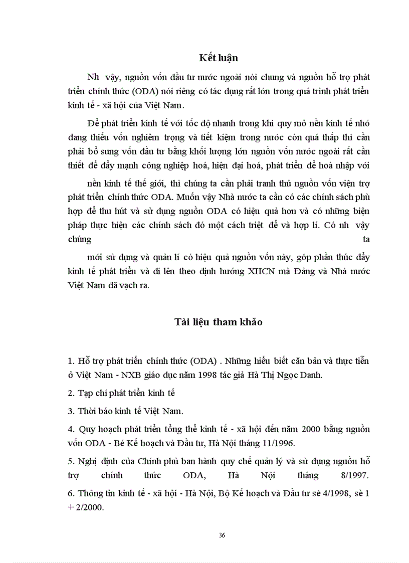 image for page Tổng quan về nguồn vốn hỗ trợ phát triển chính thức (ODA)