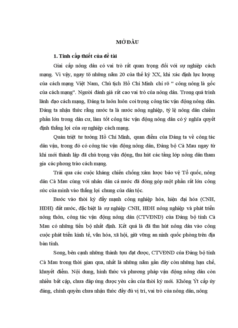 image for page Công tác vận động nông dân của Đảng bộ tỉnh Cà Mau thời kỳ đẩy mạnh công nghiệp hóa, hiện đại hóa đất nước