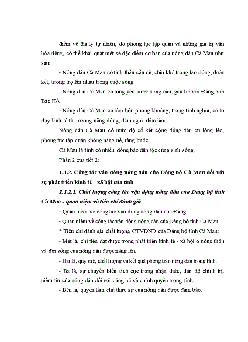 image for page Công tác vận động nông dân của Đảng bộ tỉnh Cà Mau thời kỳ đẩy mạnh công nghiệp hóa, hiện đại hóa đất nước