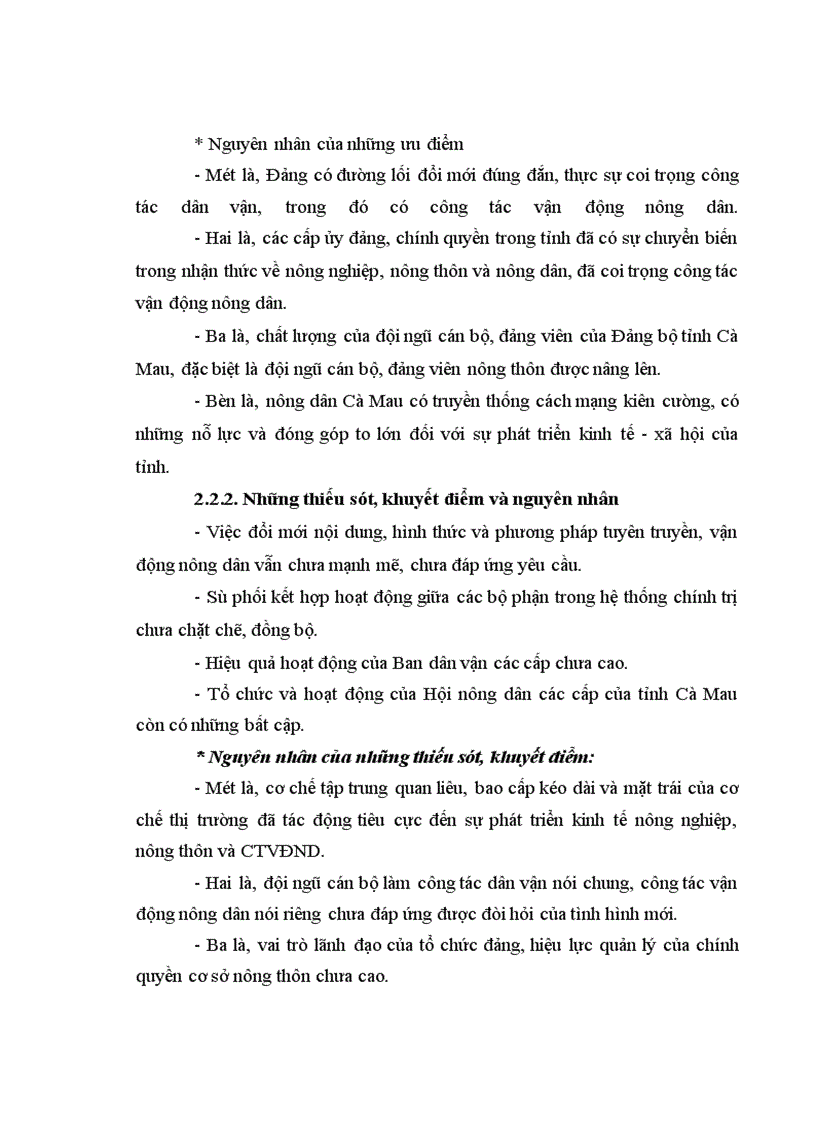 image for page Công tác vận động nông dân của Đảng bộ tỉnh Cà Mau thời kỳ đẩy mạnh công nghiệp hóa, hiện đại hóa đất nước