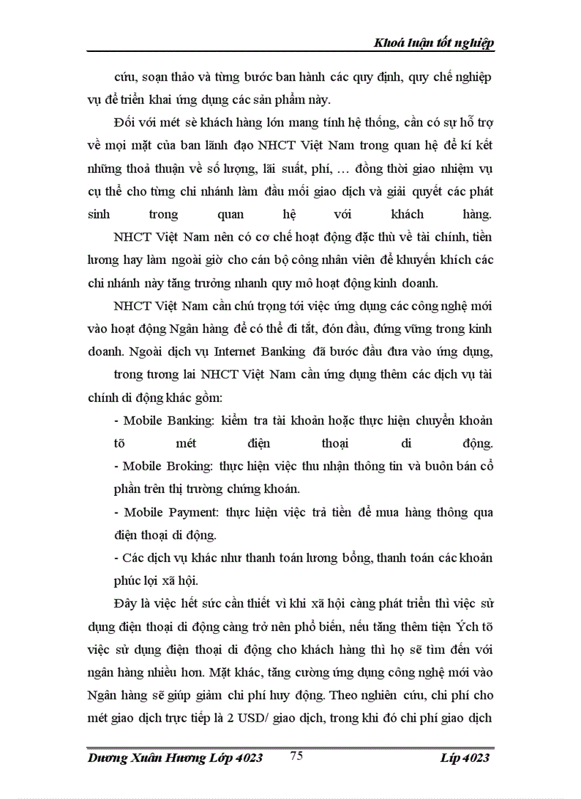 image for page Nâng cao hiệu quả của công tác huy động vốn và kế toán huy động vốn nội tệ tại chi nhánh NHCT Cầu Giấy