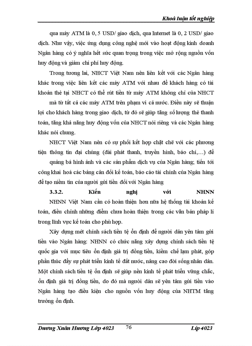 image for page Nâng cao hiệu quả của công tác huy động vốn và kế toán huy động vốn nội tệ tại chi nhánh NHCT Cầu Giấy