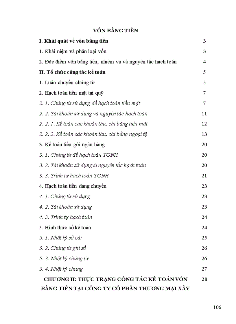 image for page Hạch toán kế toán vốn bằng tiền tại công ty cổ phân thương mại-xây dựng Sóc Sơn