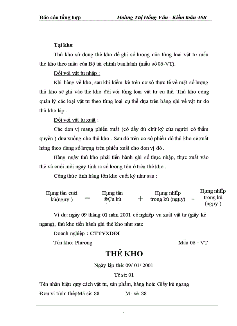 image for page Công tác hạch toán nguyên vật liệu tại công ty tư vấn xây dựng I