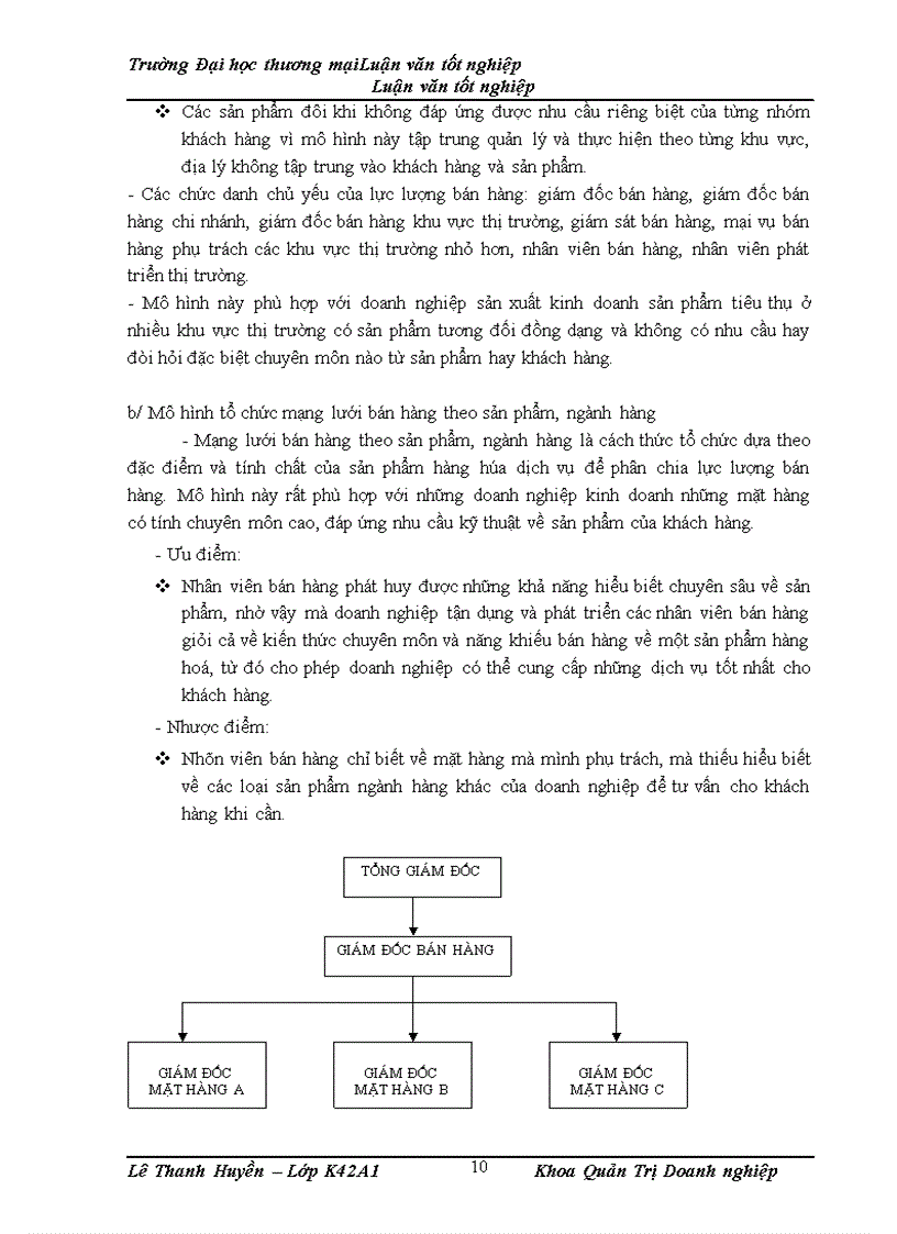 image for page Hoàn thiện công tác tổ chức mạng lưới đại lý bán hàng của Tổng công ty May 10 - Công ty Cổ phần tại khu vực Hà Nội