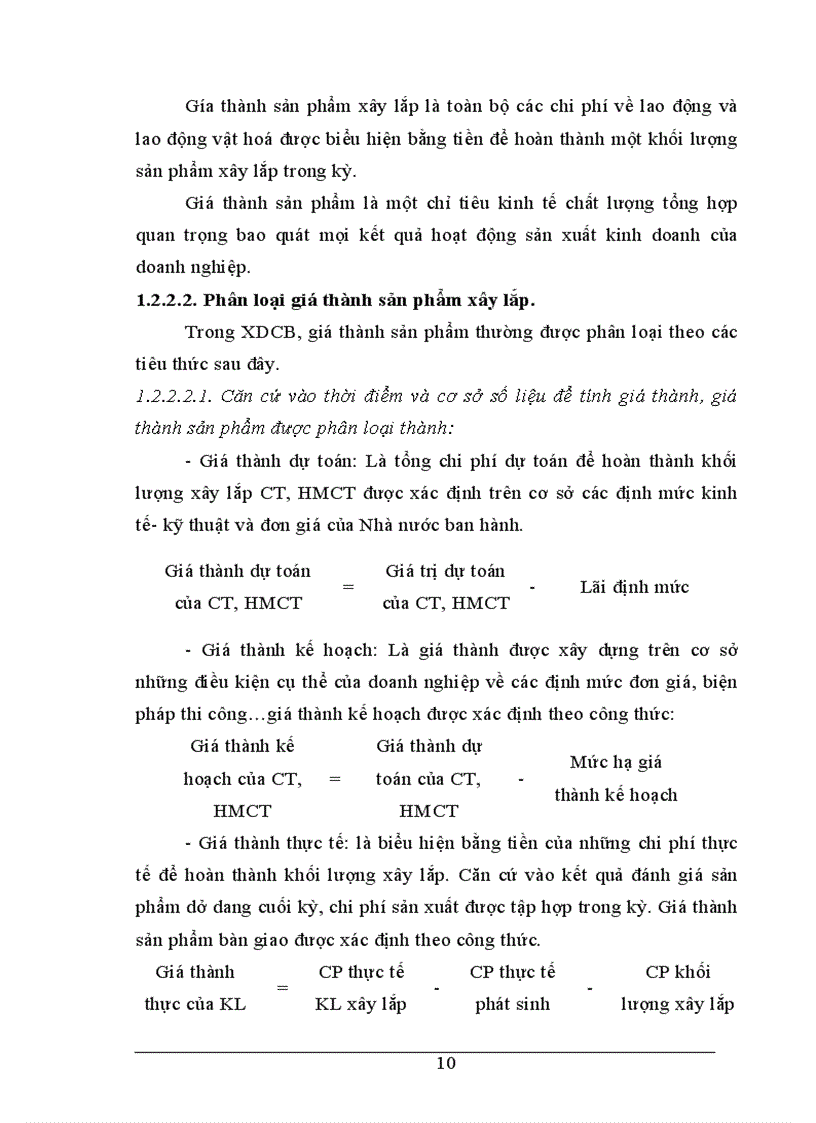 image for page Tổ chức công tác kế toán tập hợp chi phí và tính giá thành sản phẩm tại Xí nghiệp Sông Đà 12-6