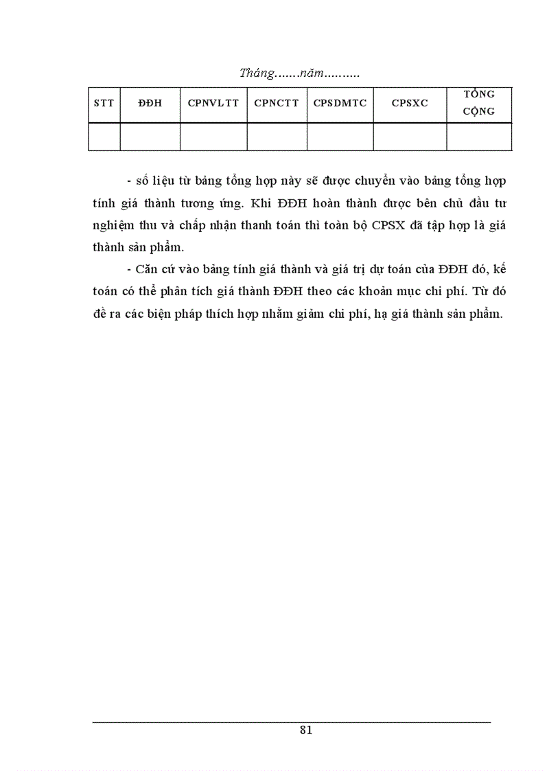 image for page Tổ chức công tác kế toán tập hợp chi phí và tính giá thành sản phẩm tại Xí nghiệp Sông Đà 12-6