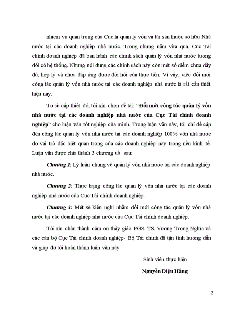 image for page Đổi mới công tác quản lý vốn nhà nước tại các doanh nghiệp nhà nước của Cục Tài chính doanh nghiệp
