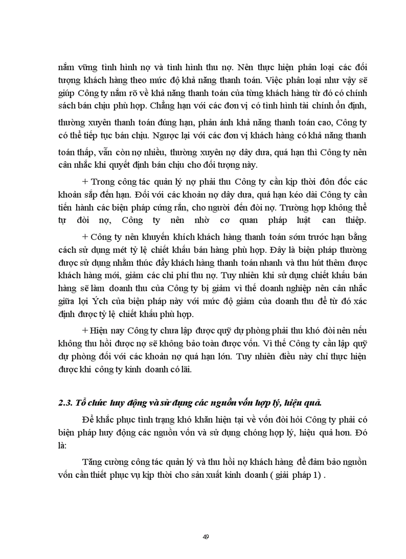 image for page Một số giải pháp nâng cao hiệu quả sử dụng vốn tại Công ty Vận tải Thuỷ I