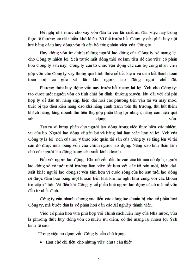 image for page Một số giải pháp nâng cao hiệu quả sử dụng vốn tại Công ty Vận tải Thuỷ I