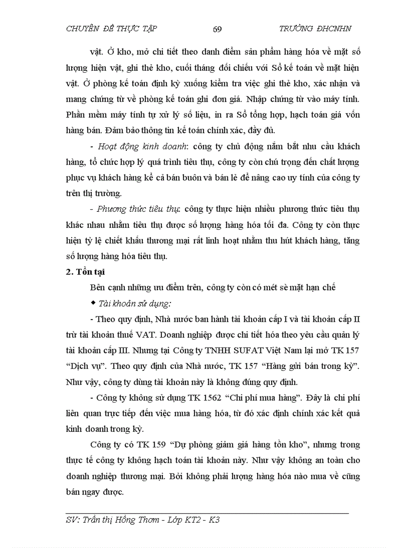 image for page Bán hàng và xác định kết quả kinh doanh tại công ty TNHH thương mại đầu tư và phát triển công nghệ