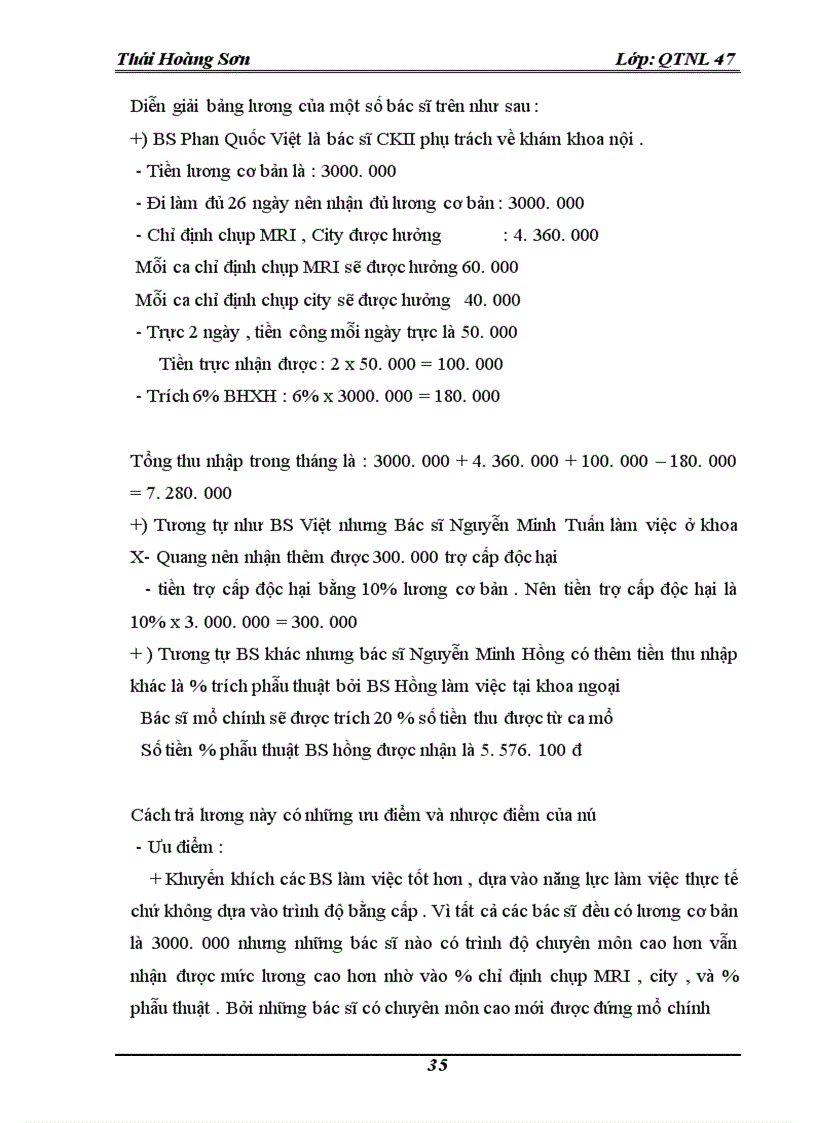 image for page Hoàn thiện công tác tổ chức tiền lương tại bệnh viện đa khoa Thái An