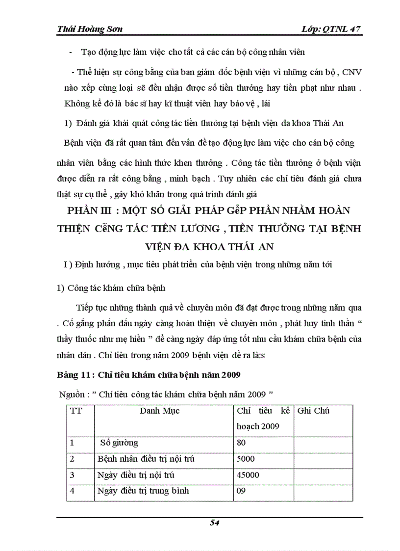 image for page Hoàn thiện công tác tổ chức tiền lương tại bệnh viện đa khoa Thái An