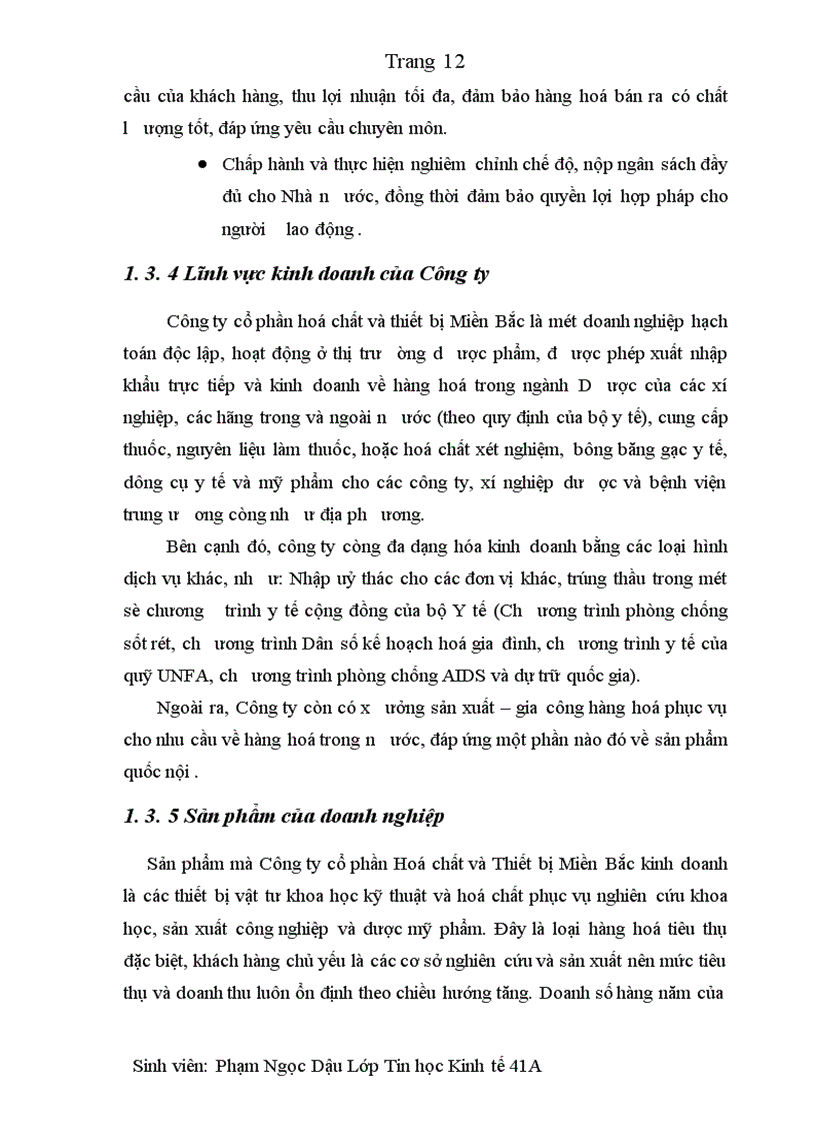 image for page Phân tích và thiết kế hệ thống thông tin quản lý kho vật tư tại công ty NC&E JSC