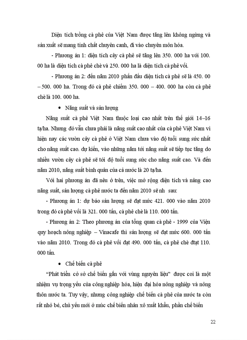 image for page Giải pháp đẩy mạnh sản xuất và xuất khẩu cà phê của Việt Nam