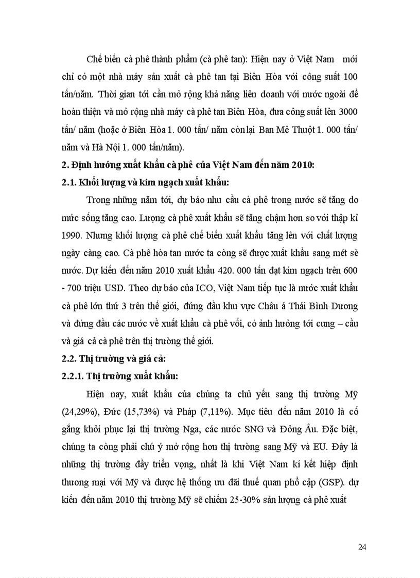 image for page Giải pháp đẩy mạnh sản xuất và xuất khẩu cà phê của Việt Nam