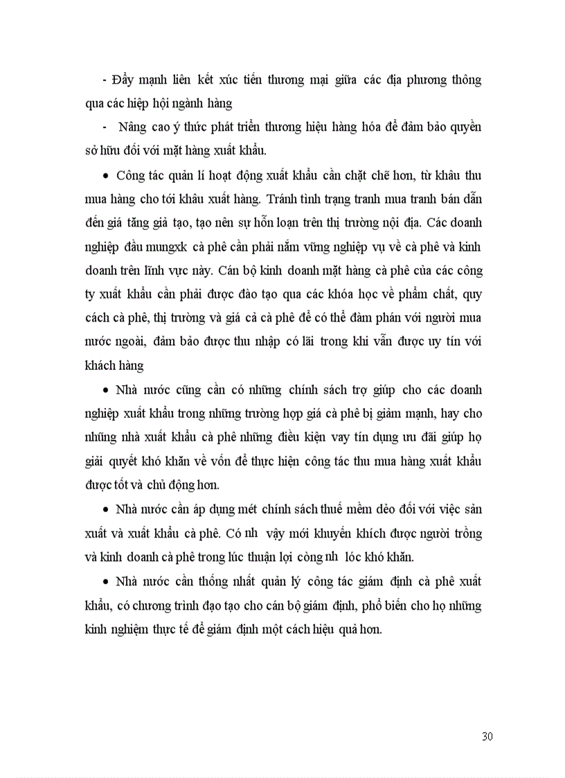 image for page Giải pháp đẩy mạnh sản xuất và xuất khẩu cà phê của Việt Nam